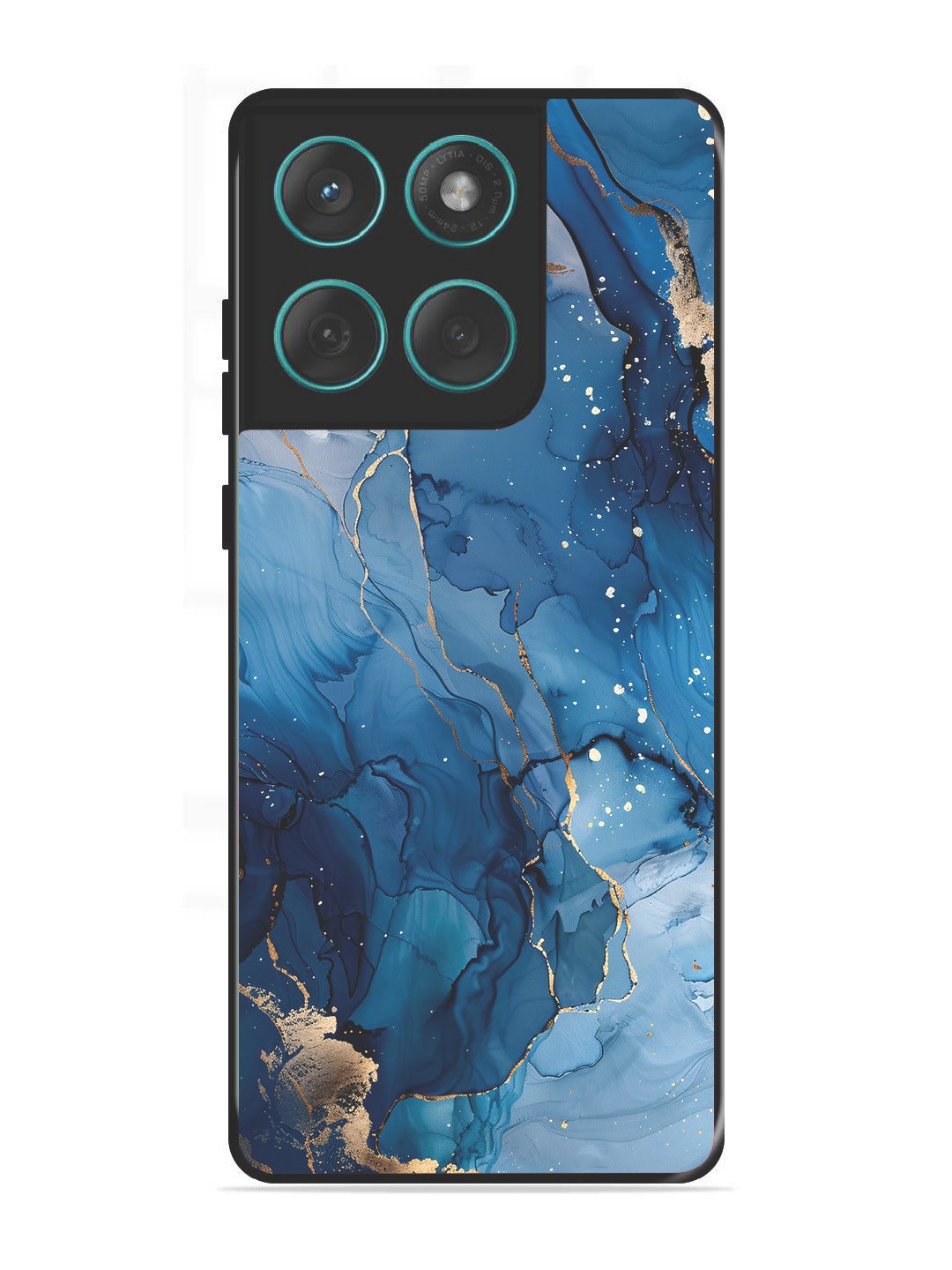 Motorola Edge 60 Fusion Oceanic Pattern with Golden Sprinkles