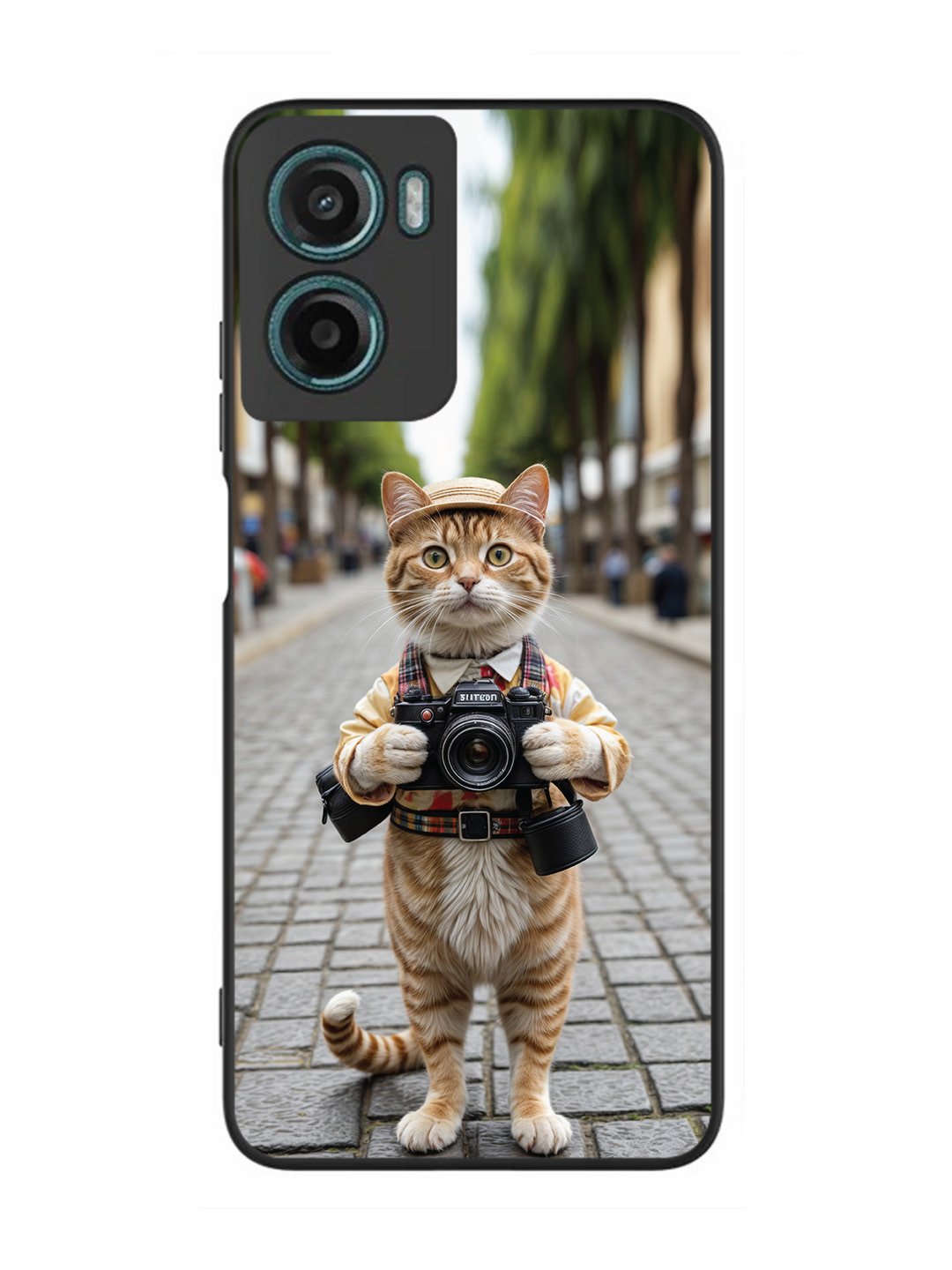 Motorola Moto G05 Cat as Cameraman