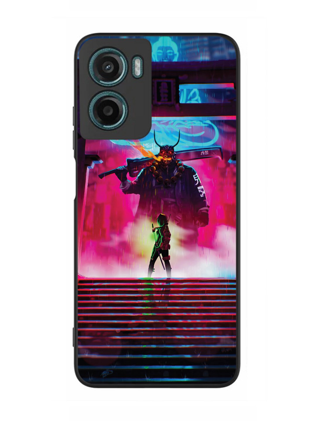Motorola Moto G05 Cyberpunk Yokai Monster