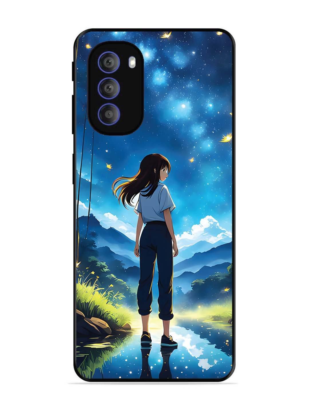 Motorola Moto G51 5G Girl In Beautiful Forest