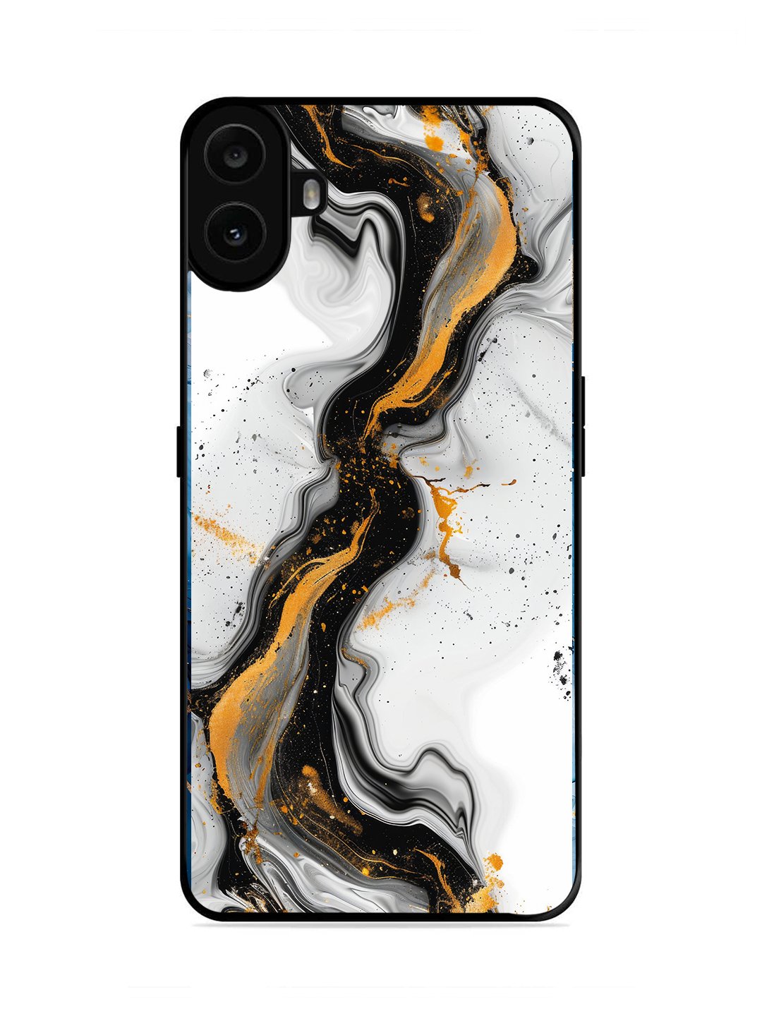 Nothing CMF Phone 1 Black And Golden Marble Essence