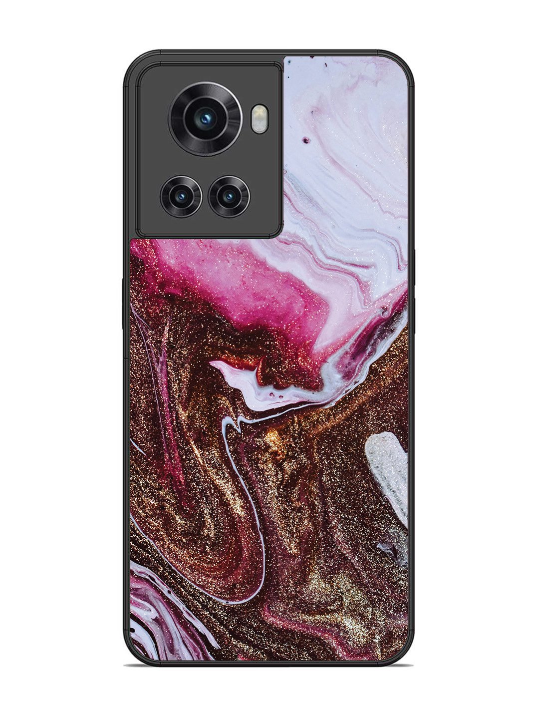 OnePlus 10R Elegant Rose & Gold Marble
