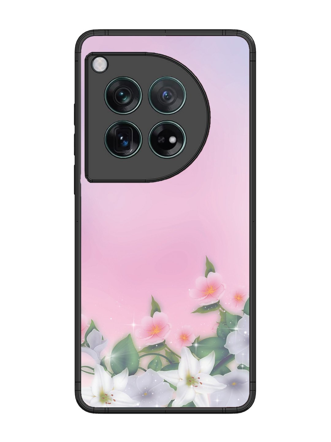 OnePlus 12 Pink Floral Elegance