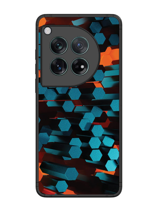 OnePlus 12 Hexagon 3D Abstract