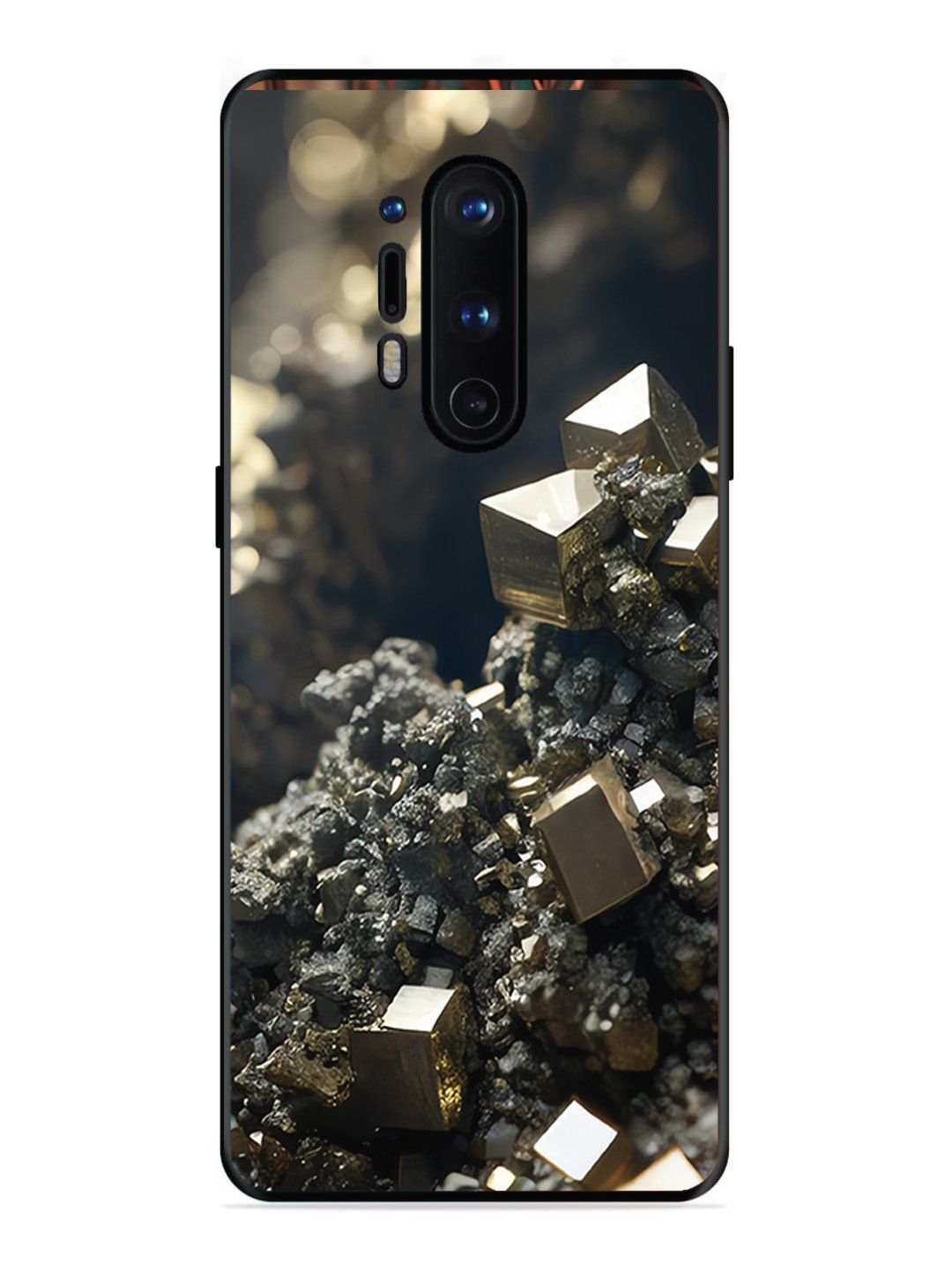 OnePlus 8 Pro Gold Crystals