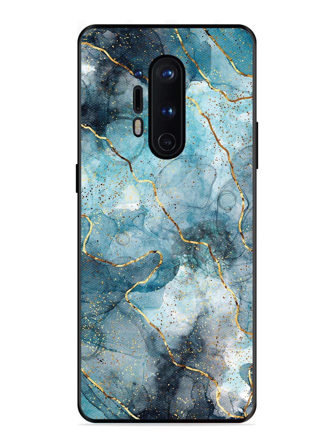 OnePlus 8 Pro Oceanic Golden Strip Marble