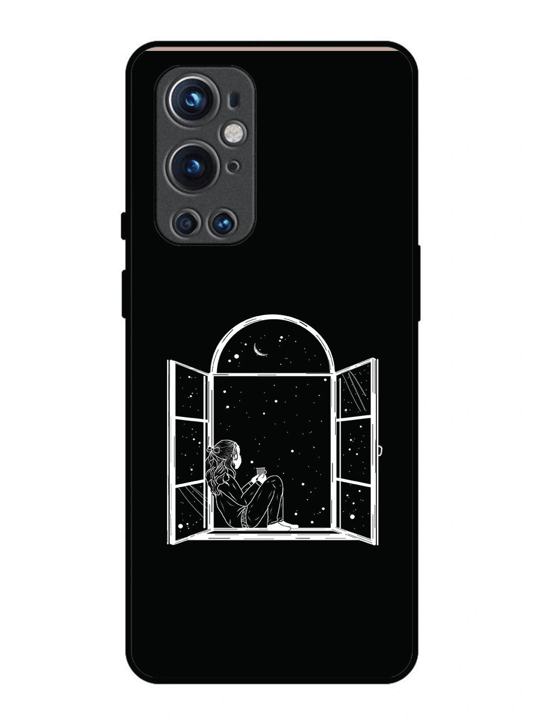 OnePlus 9 Pro Little Girl on Window