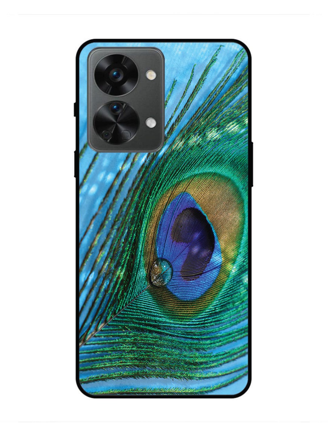 oneplus nord 2t 5g A drop on Peacock Feather