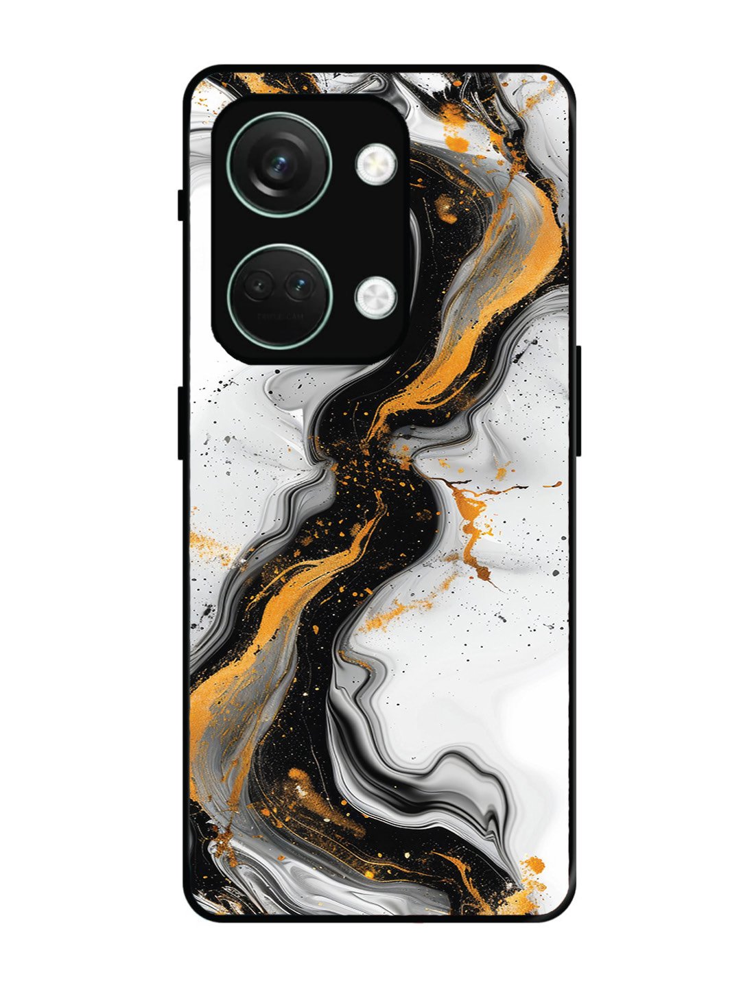 OnePlus Nord 3 Black And Golden Marble Essence