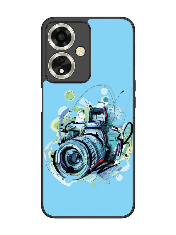 oppo a59 5g Camera Blue Background