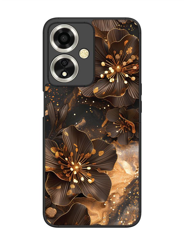 oppo a59 5g Golden Flowars