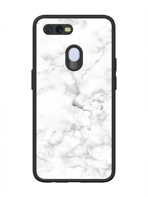 Oppo A7 White Marble