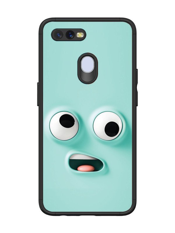 Oppo A7 Confused Smiley