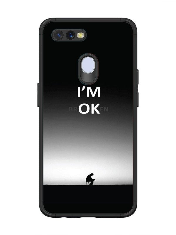 Oppo A7 I'm Broken A man on Chair Alone