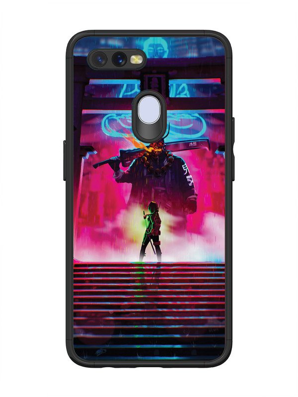 Oppo A7 Cyberpunk Yokai Monster