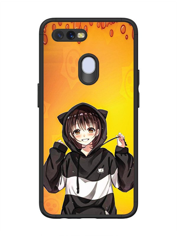 Oppo A7 Anime Bad Girl