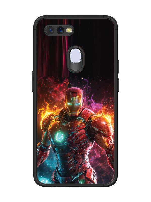 Oppo A7 iron-man-marvel-superhero
