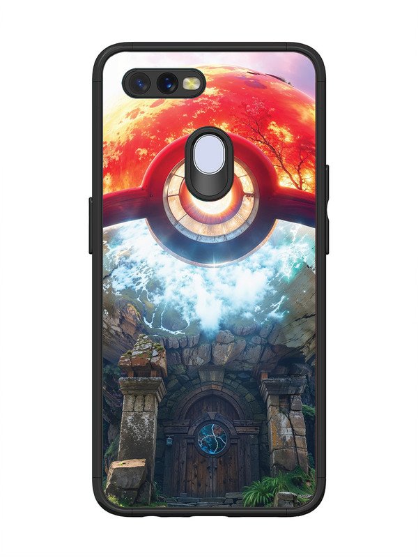 Oppo A7 Cartoon-ball-house-anime