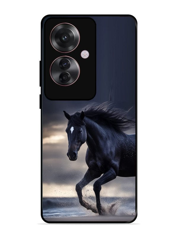 Oppo F25 Pro 5G black-horse-animal