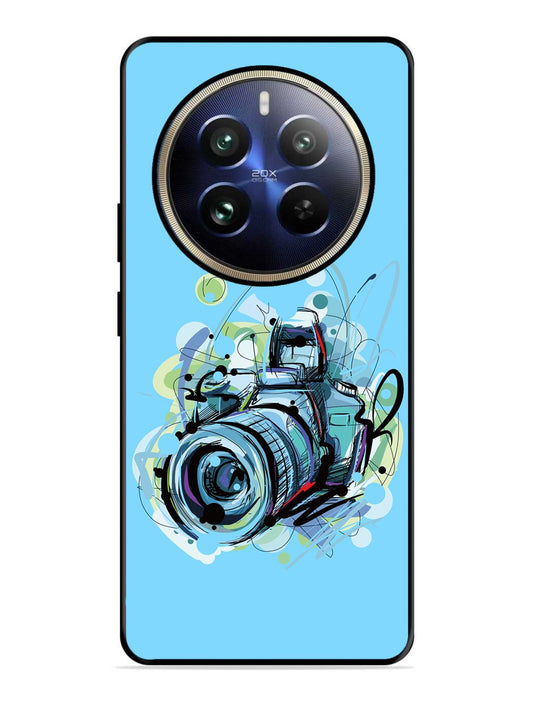 Realme 12 Pro Camera Blue Background