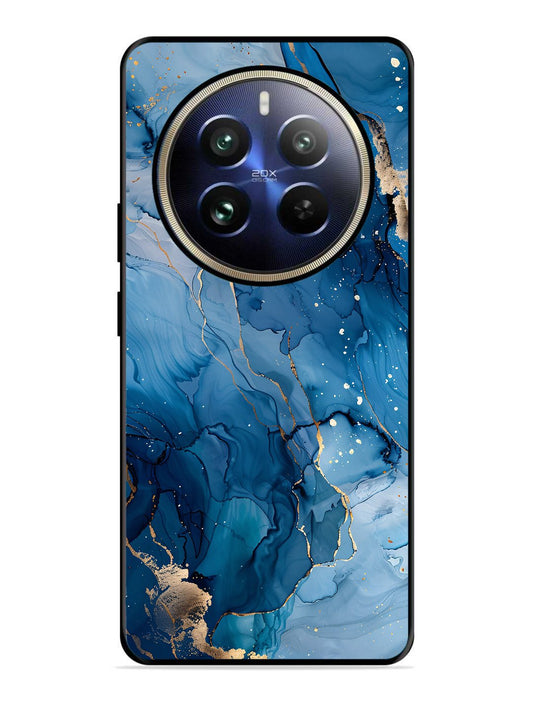 Realme 12 Pro Plus Oceanic Pattern with Golden Sprinkles
