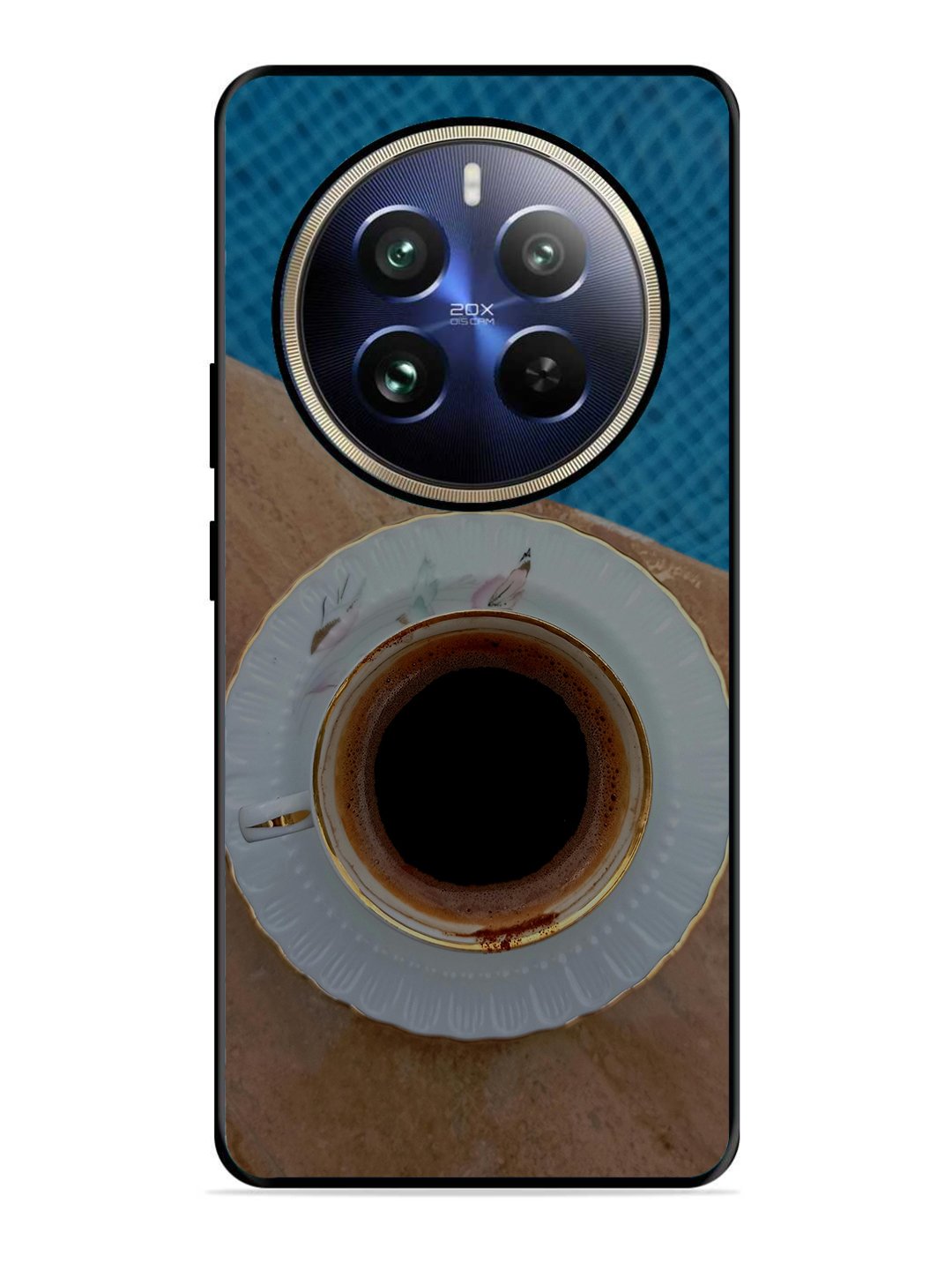 Realme 12 Pro Plus Black Tea Cup Saucer