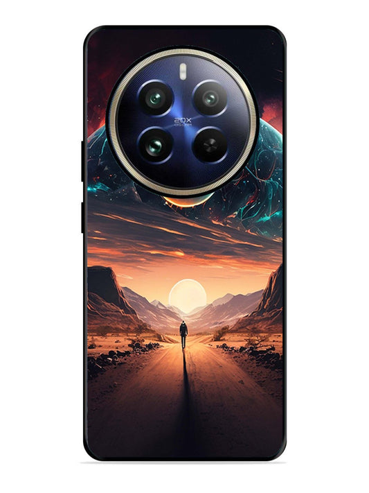 Realme 12 Pro Sunset with space scene