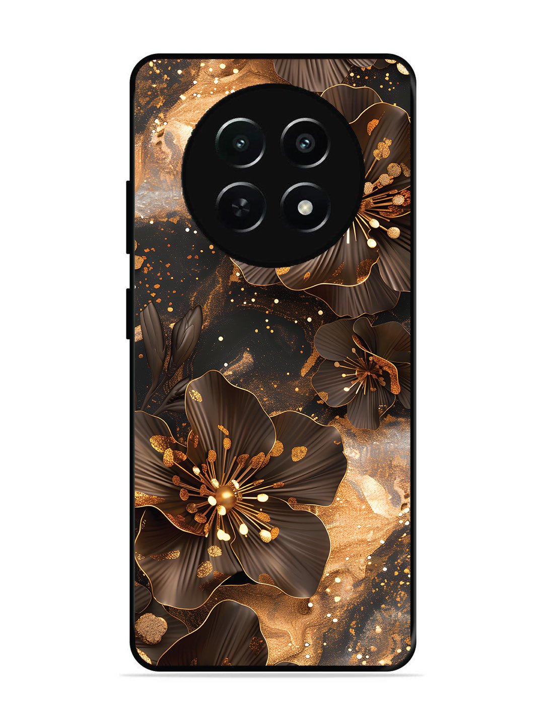 realme 12x 5g Golden Flowars