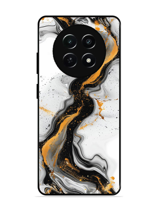 realme 12x 5g Black And Golden Marble Essence