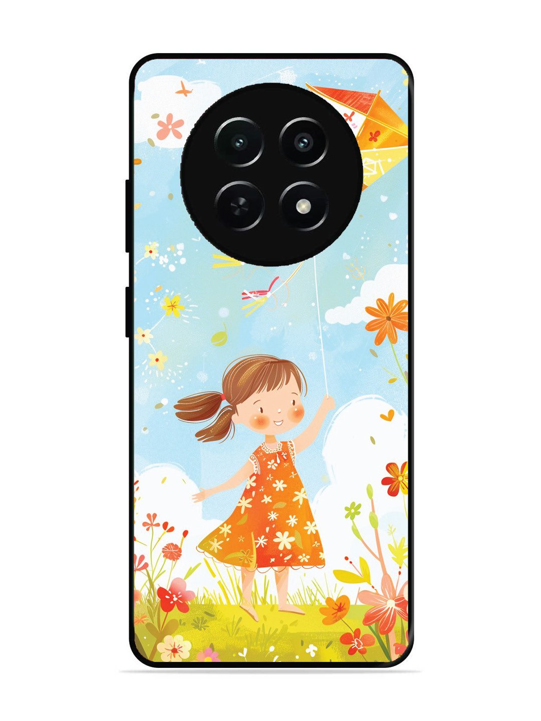 realme 12x 5g Little Girl Kite Flying
