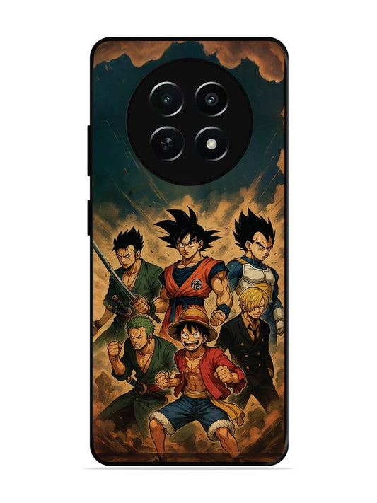 realme 12x 5g OnePiece n Dragon Ball Z in one team