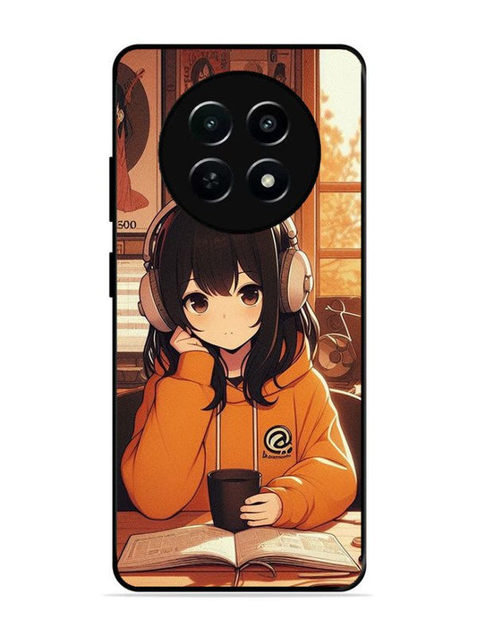 realme 12x 5g Cute Girl listening Music