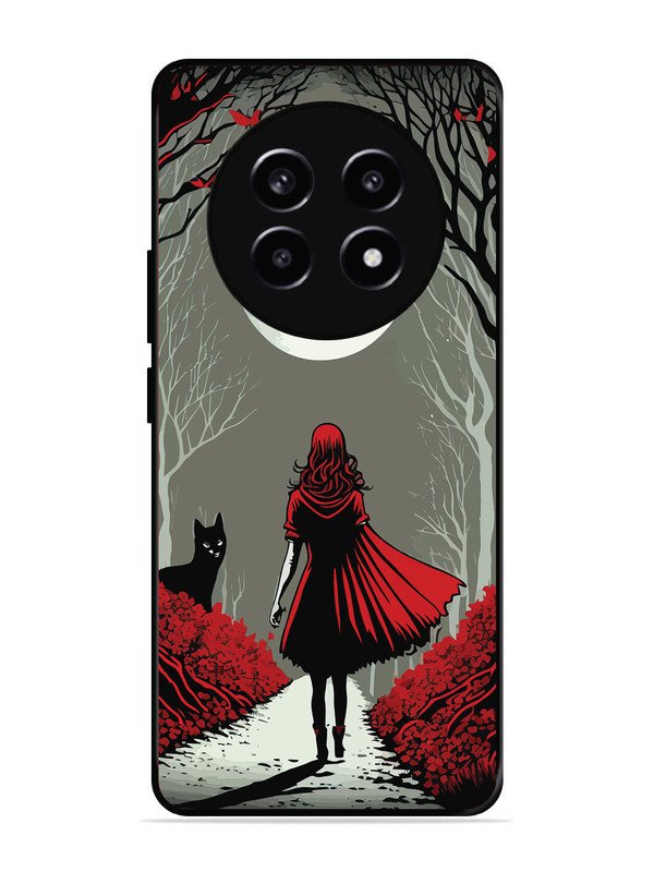 realme 13 pro plus 5g Scarlet Girl in Red Forest