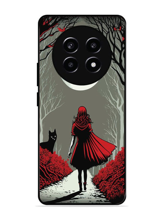 realme 13 pro plus 5g Scarlet Girl in Red Forest