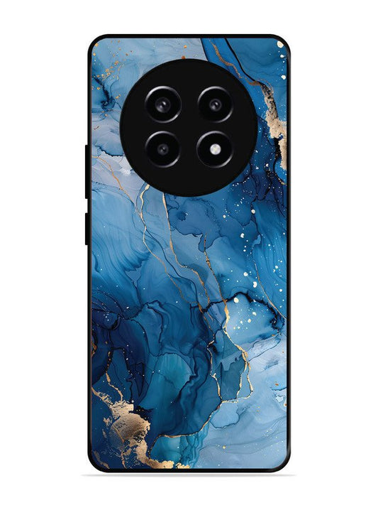 realme 13 pro plus 5g Oceanic Pattern with Golden Sprinkles
