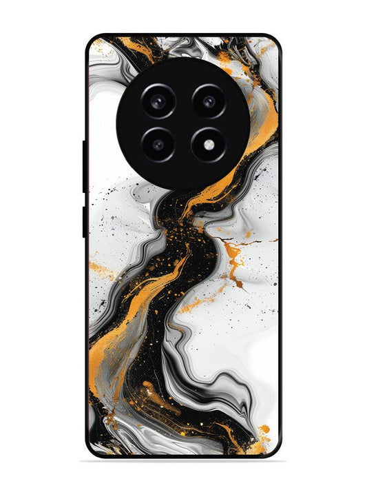 realme 13 pro plus 5g Black And Golden Marble Essence