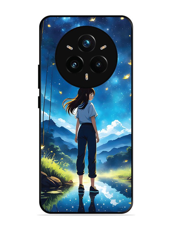 realme 14 pro plus 5g Girl In Beautiful Forest