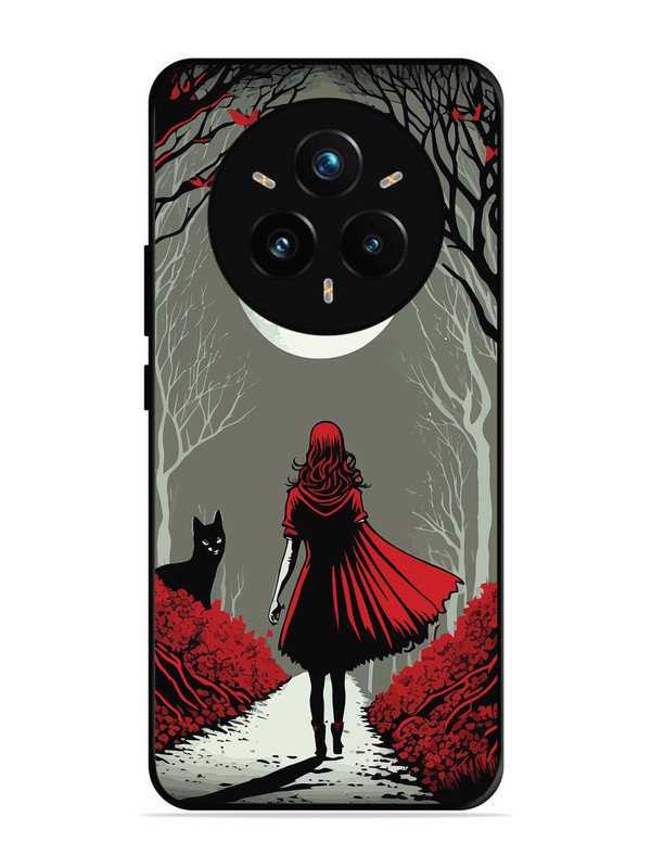 realme 14 pro plus 5g Scarlet Girl in Red Forest