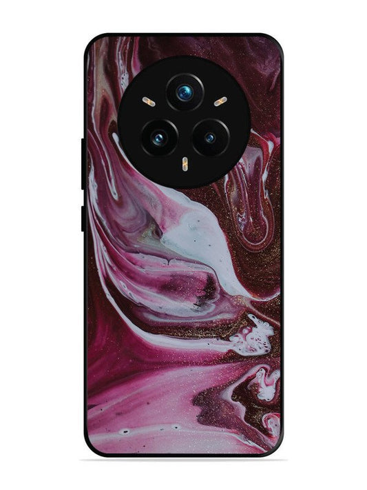 realme 14 pro plus 5g Pink And Golden Marble