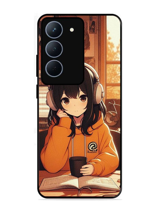 realme 14x 5g Cute Girl listening Music