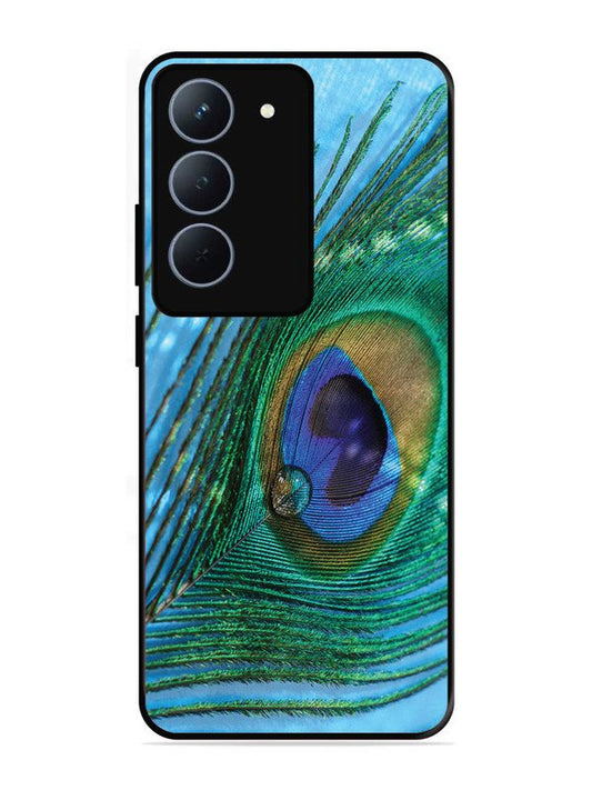 realme 14x 5g A drop on Peacock Feather