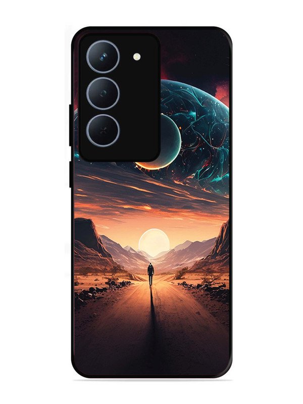 realme 14x 5g Sunset with space scene