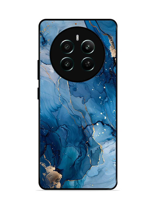 Realme 12 Plus Oceanic Pattern with Golden Sprinkles