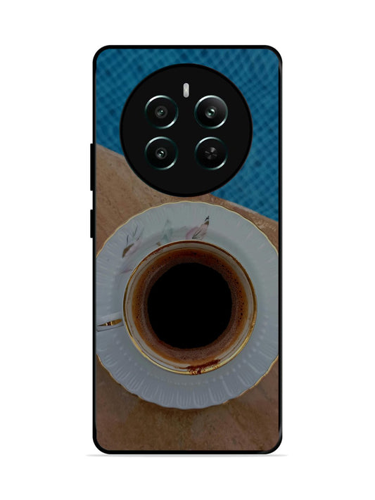Realme 12 Plus Black Tea Cup Saucer