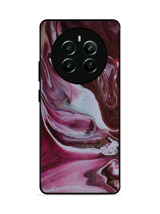 Realme 12 Plus Pink And Golden Marble