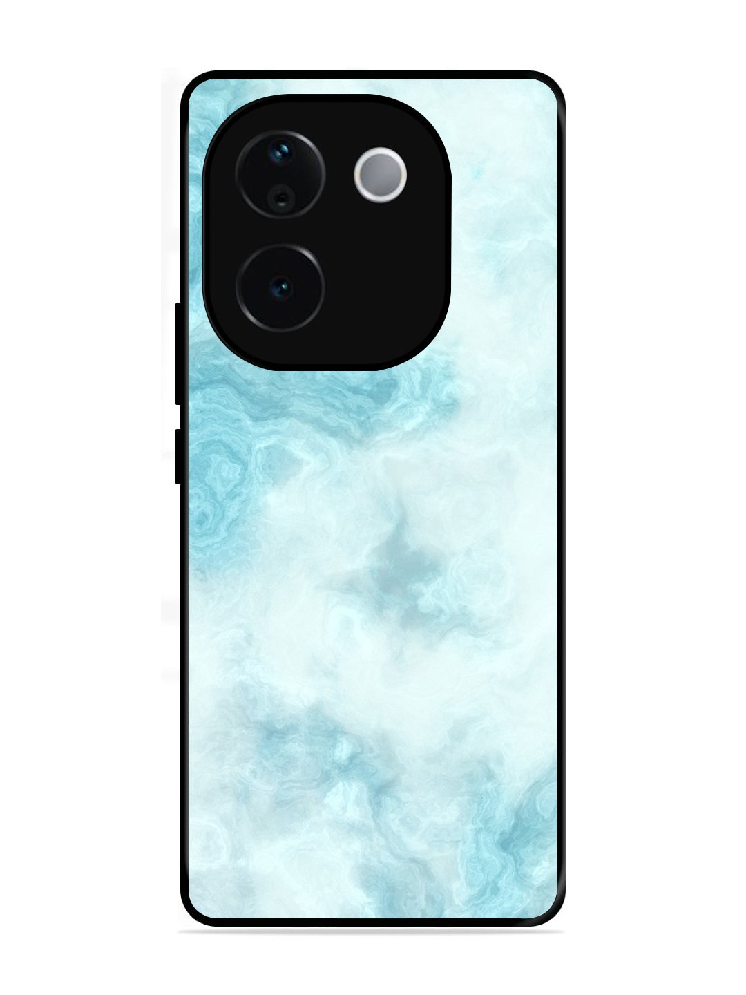 IQOO Z9s Pro 5G Light Blue with White Ocean Marble