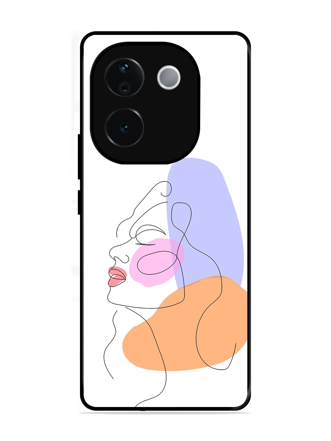 IQOO Z9s Pro 5G Line Art Girl Face