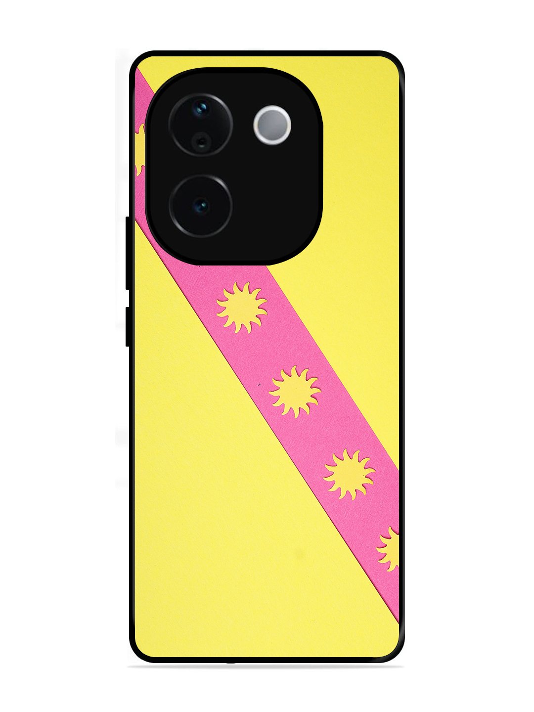 IQOO Z9s Pro 5G Pick Strip on Yellow Colour