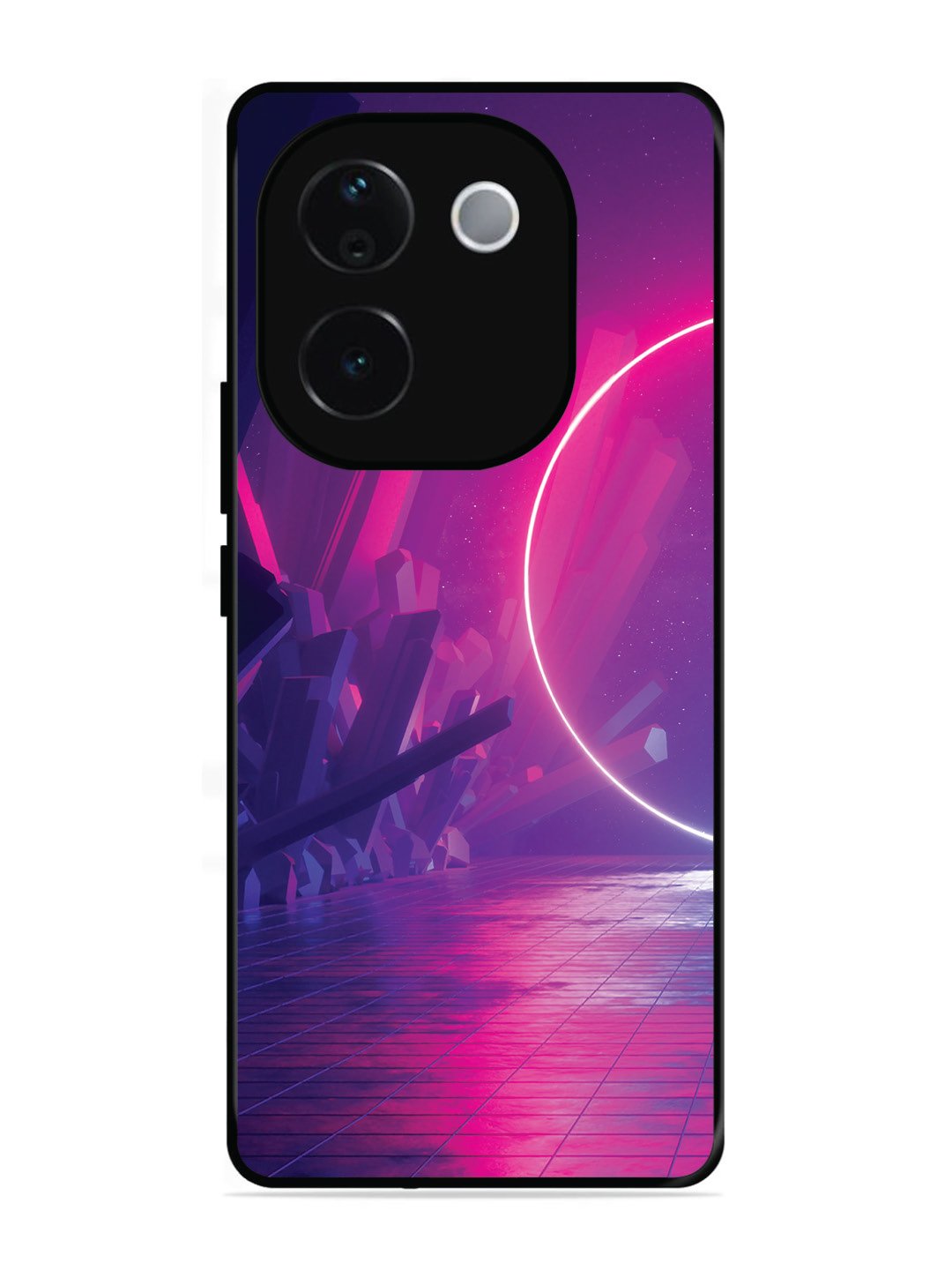 IQOO Z9s Pro 5G abstract with Neon Light