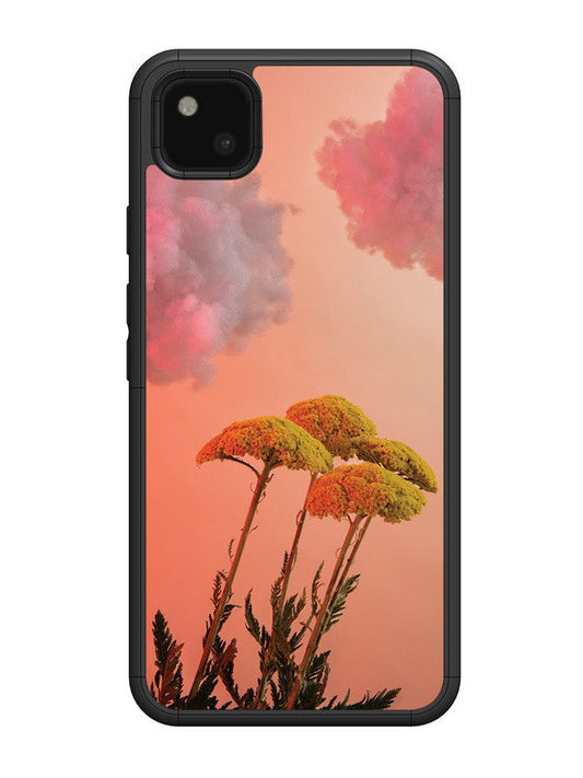 Google Pixel 4A Floral Sunset Blossom Sky
